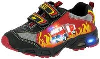 Sneaker LICO "Kinderschuh Hot V Blinky", M&auml;dchen, Gr. 25, rot, Synthetik, Schuhe