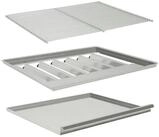 BBQ-Toro Grillrost Set, 60 x 48 cm, mit Flammenblech und Fettwanne f&uuml;r...