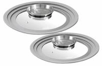 STONELINE Deckel Multifunktionaler Aroma-Glas mit Silikonrand, (2-tlg)
