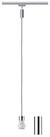Paulmann Schienensystem-Leuchten URail Pendel 2Easy E27 max. 20W dimmbar 230V,...