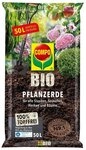 Compo Blumenerde COMPO BIO Pflanzerde f&uuml;r Garten- und Zierpflanzen, Str&auml;ucher,
