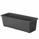 Geli Pflanzk&uuml;bel Geli 837 100 38 Bew&auml;sserungskasten Aqua 100 cm, anthrazit mit