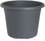 Geli Pflanzk&uuml;bel Cylindro Blumentopf Anthrazit &ndash; &Oslash;45cm Kunststoff Pflanztopf 30L