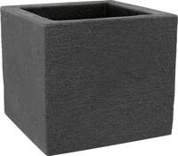 Geli Pflanzk&uuml;bel Geli Pflanztopf Kubus 30 x 30 x 26 cm anthrazit