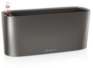 Lechuza&reg; Blumentopf Pflanzgef&auml;&szlig; Delta 10 anthrazit metallic