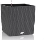 Lechuza&reg; Pflanzk&uuml;bel Lechuza Pflanzgef&auml;&szlig; Cube Cottage 30 granit