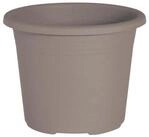 Geli Blumentopf Blumentopf CYLINDRO, 25 cm, 5,5 Liter, taupe