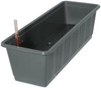 Geli Pflanzk&uuml;bel Bew&auml;sserungskasten Aqua Gr. 60 cm anthrazit mit