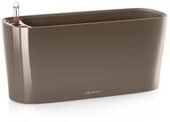 Lechuza&reg; Blumentopf Pflanzgef&auml;&szlig; Delta 20 taupe hochglanz
