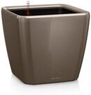 Lechuza&reg; Pflanzk&uuml;bel Pflanzgef&auml;&szlig; Quadro LS 35 taupe hochglanz