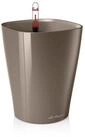 Lechuza&reg; Blumentopf Pflanztopf Deltini taupe hochglanz (AIO)