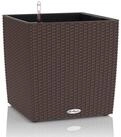 Lechuza&reg; Pflanzk&uuml;bel Pflanzgef&auml;&szlig; Cube Cottage 30 mokka braun