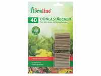floraline Düngestäbchen für alle Grün- und Blühpflanzen (40 Stück)