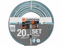 Gardena PVC-Schlauch Classic 1/2" - 20 m mit Systemteilen (18008-20)