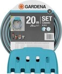 GARDENA Wandschlauchhalter Gardena Wandschlauchhalter inkl. Schlauch 20 m 13