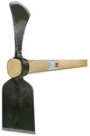 IDEALSPATEN Gartenhacke, Wiedehopfhacke Breitblatt Eschenstiel 105 cm