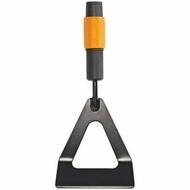 Fiskars Rechen QuikFit J&auml;tschuffel (Dutch Hoe) (schwarz/orange, 12,5cm)