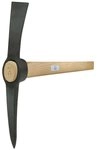 IDEALSPATEN Gartenhacke, Kreuzhacke 3 Kg mit Buchenstiel 95 cm