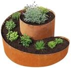 Bellissa Kr&auml;uterspirale Kr&auml;uterspirale Corten 130x140x80cm Kr&auml;uterschnecke