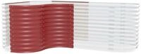 Vitavia Hochbeet Erweiterung Curve 858, BxTxH: 80x80x86 cm, rubin
