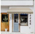 Outsunny Markise Terrassenmarkise 3,95 x 3m Sonnenschutz mit Kurbel...