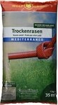 WOLF Rasensamen Saatgut, LU-TR 35 Trockenrasen Mediterraneo 35 m&sup2; Beige...