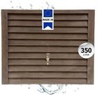 GARANTIA Regentonne WOODY Wandtank 350 Liter darkwood