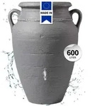 GARANTIA Regentonne ANTIK Amphore 600 Liter dark granite