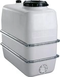 Graf Regentonne Raumspartank 1100 Liter natur aus lebensmittelechten PE