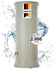 GARANTIA Regentonne S&auml;ulentank Regentonne 2000 Liter sandbeige, 2000 l