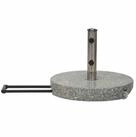Siena Garden Kunststoffschirmst&auml;nder Granitst&auml;nder Trolley 40 kg rund mit