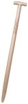 IDEALSPATEN Stiel, T-Stiel aus Eschenholz zu spaten 850 mm