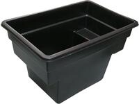 Ubbink Fertigteich QUADRA C1, BxLxH: 78x118x70 cm, 520 l, mit Biotoprand