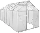 Zelsius Gew&auml;chshaus Zelsius Aluminium Gew&auml;chshaus, 380 x 190 cm, 6 mm