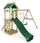 Wickey Spielturm FreeFlyer &ndash; Kletterger&uuml;st mit Schaukel, Rutsche und...