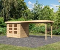 Karibu Gartenhaus Karibu Gartenhaus Askola, 19 mm, 505 x 238 cm, Typ 2, natur,...