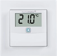 Homematic IP Temp.- und Luftfeuchtigkeitssensor Display &ndash;innen (150180A0)