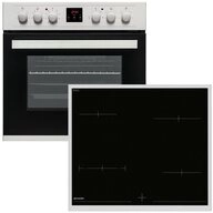 Sharp Einbaubackofen K-62D19IM0-EU Einbauherd-Set f&uuml;r moderne K&uuml;chen