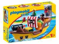 Playmobil 1.2.3 - Piratenschiff (9118)