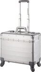 ALUMAXX Aktentasche Pilotenkoffer Pandora 470x360x250mm Aluminium silber