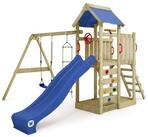 Wickey Spielturm MultiFlyer mit Schaukel & Rutsche und Kletterleiter, 10-Jahre