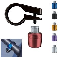 ABUS Rahmenschloss Abus NutFix M5 RD SPC 28,6 BK rot