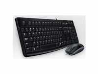 Logitech Logitech Desktop MK120 - Tastatur-und-Maus-Set - USB Tastatur- und...