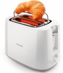 Philips Toaster HD2581/00, 2 kurze Schlitze, 830 W, integrierter...