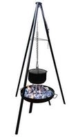 J&uuml;rgen Westerholt GmbH Holzkohlegrill Multi-Grillset "OSLO" Schwenkgrill...