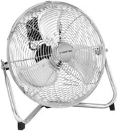 TROTEC Bodenventilator TVM 12, Chrom, Ventilator, Windmaschine, L&uuml;fter