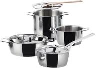 Alessi Topf-Set Pots&Pans, Edelstahl (7-teilig, 7-tlg), induktionsgeeignet