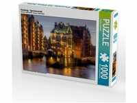 Calvendo Puzzle Hamburg - Speicherstadt 1000 Teile, 1000 Puzzleteile