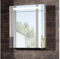 FACKELMANN Badezimmerspiegelschrank B.clever Spiegelschrank 60cm Korpusfarbe: