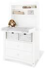 Pinolino&reg; Wickelkommode Wickelkommode 'Florentina' breit inkl. breitem Regalaufsatz,